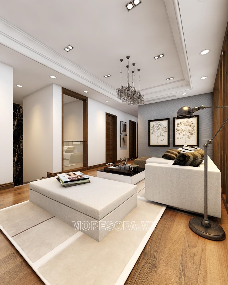 Ghế sofa chữ L nỉ đẹp